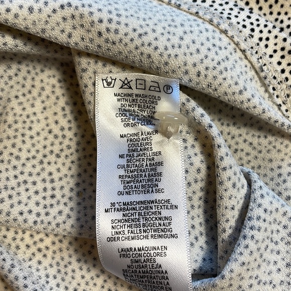 Adrianna Papell Flowing Mini Accordion Pleated Long Sleeve Blouse Tunic Size 2X - Picture 9 of 16